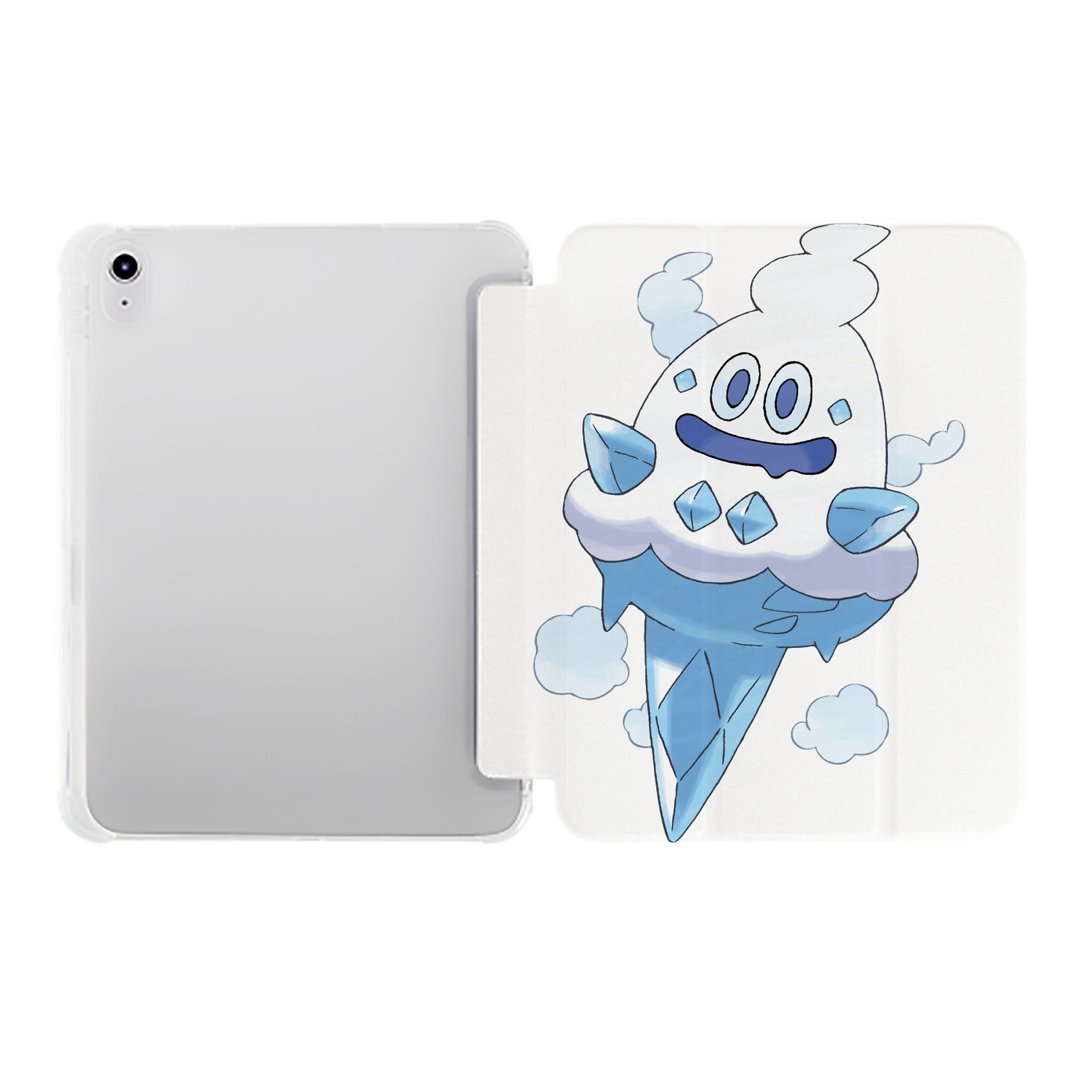 （画像用） ポケットモンスター Pokémon IPad ケース ペン収納付き 三つ折りスタンド PUレザー×シリコン 対応機種9.5/10.5/10.9インチ